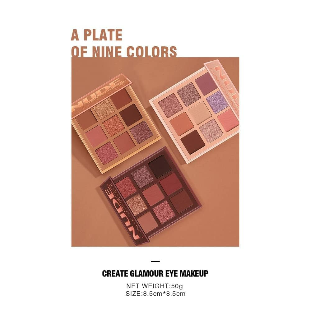 Colorful Eyeshadow Palette High Pigmented Makeup Palette Matte and Shimmer Glitter Eyeshadow Waterproof Long Lasting Eye Shadow Palette 06#