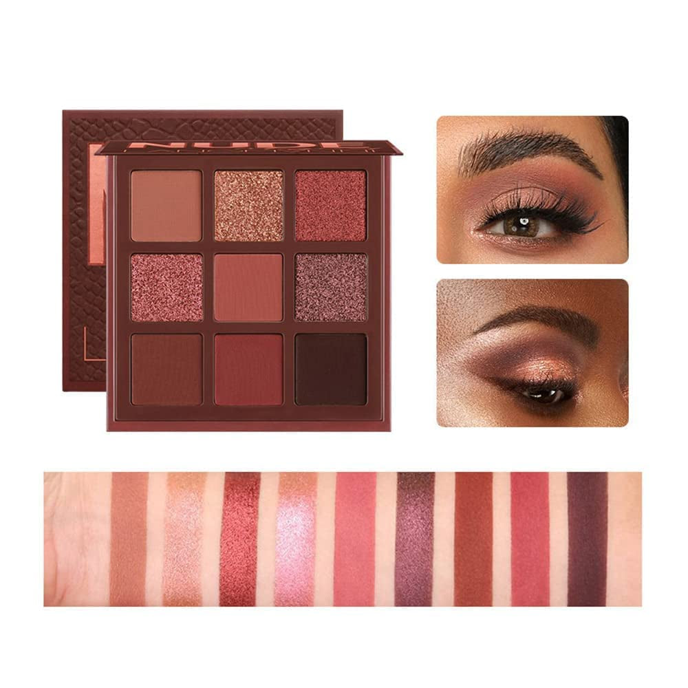 Colorful Eyeshadow Palette High Pigmented Makeup Palette Matte and Shimmer Glitter Eyeshadow Waterproof Long Lasting Eye Shadow Palette 06#